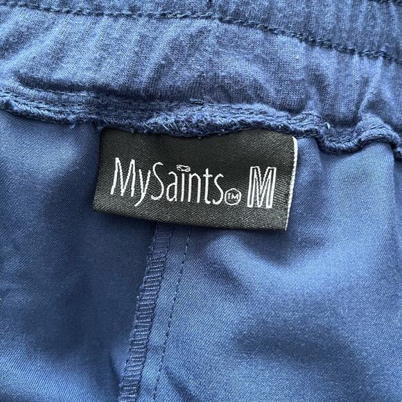 My Saints Jogger Style Scrub Pants - Size M - Picture 7 of 8